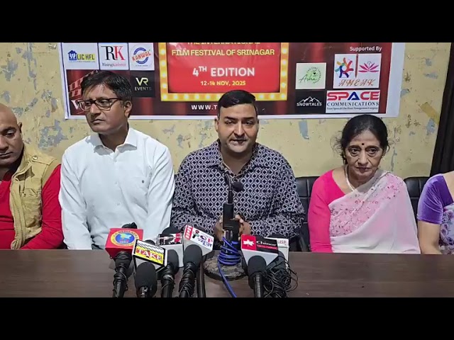 Exciting news! The International Film Festival of Srinagar (TIFFS) 2025
