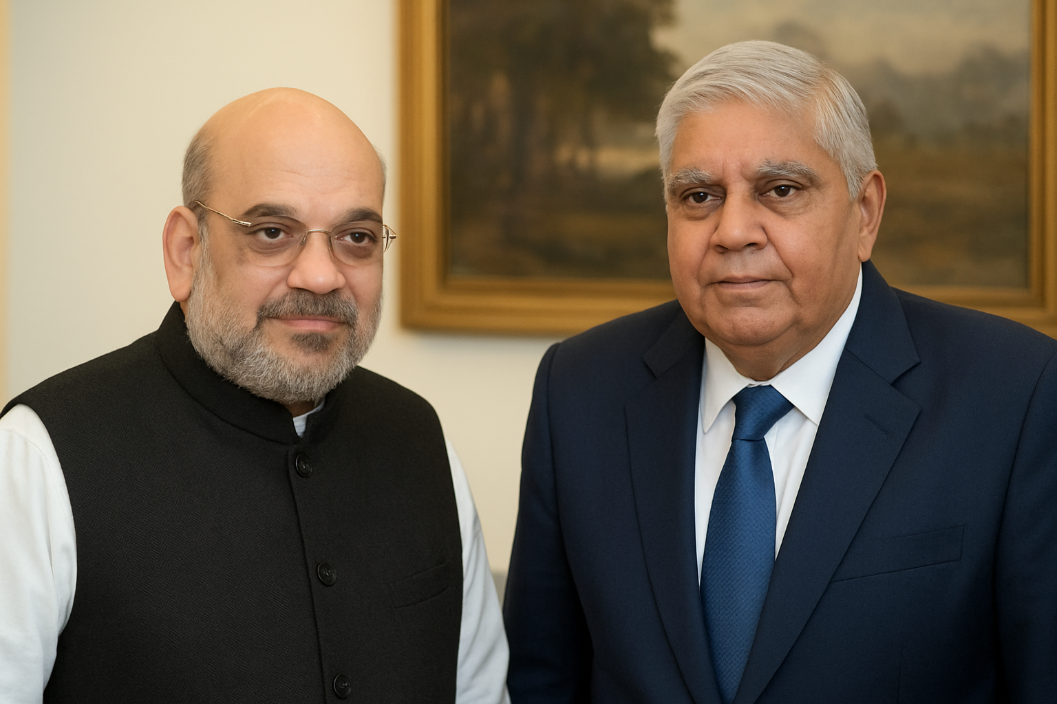 ‘Don’t stretch it’: Amit Shah on Jagdeep Dhankhar’s resignation as Vice President