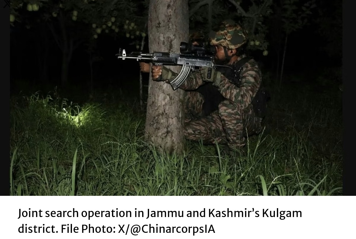 Screenshot_20250908_222740_Samsung-Internet Two Army Personnel, Two Terrorists Killed in Kulgam Encounter