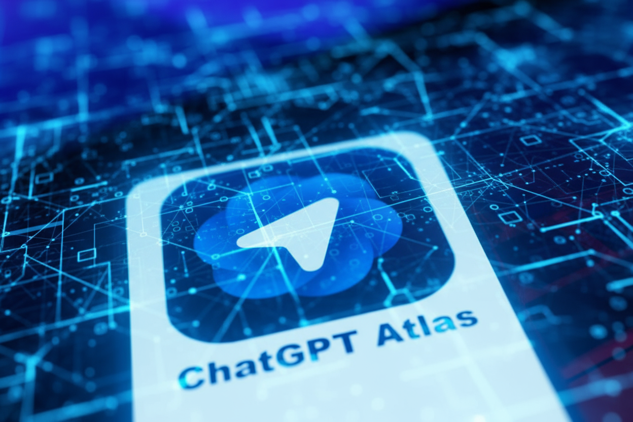 AI Technology Abstract Diagram