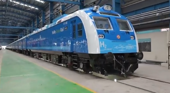  Launching of Hydrogen-powered train in Varanasi