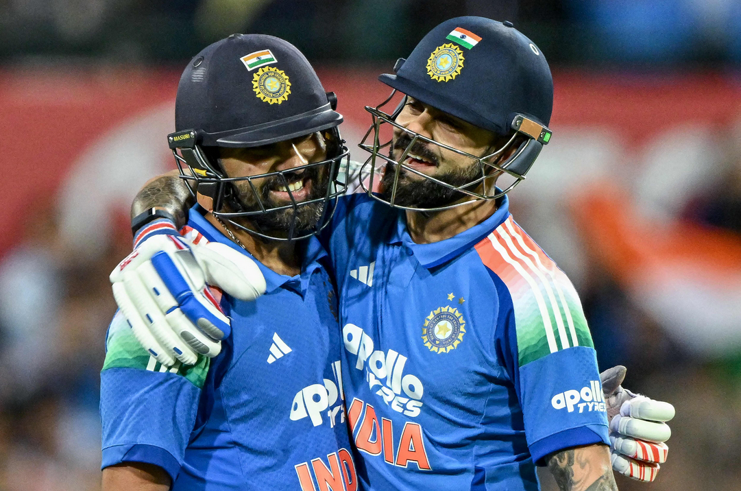 India vs Australia cricket match action