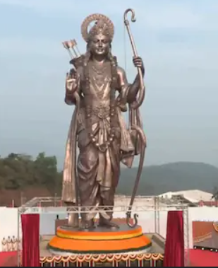 77-foot bronze statue of Lord Ram in Goa