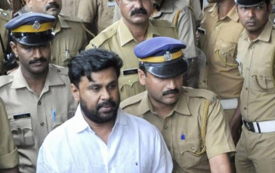 Courtroom scene in Kerala with actor Dileep during high-profile actress assault case verdict