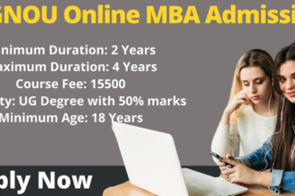 IGNOU MBA Admission 2026 Now Live Apply Online by February 15