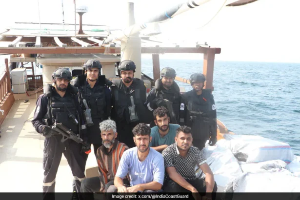 Indian Navy Intercepts Iranian Boat Off Gujarat: Massive ₹5 Crore Cigarette Smuggling Haul