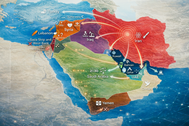 Multiple fronts of the West Asia conflict across Iran, Israel, Lebanon and the Gulf