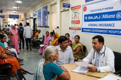 Doctor consulting patients in an OPD clinic in India you should seek Health Insurance