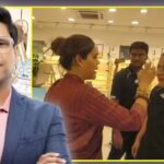 Lenskart Controversy Erupts: BJP Leader Nazia Elahi Khan Storms Mumbai Store, Applies Tilak to Staff Over Alleged Hindu Symbols Ban