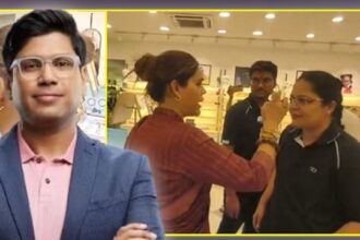 Lenskart Controversy Erupts: BJP Leader Nazia Elahi Khan Storms Mumbai Store, Applies Tilak to Staff Over Alleged Hindu Symbols Ban