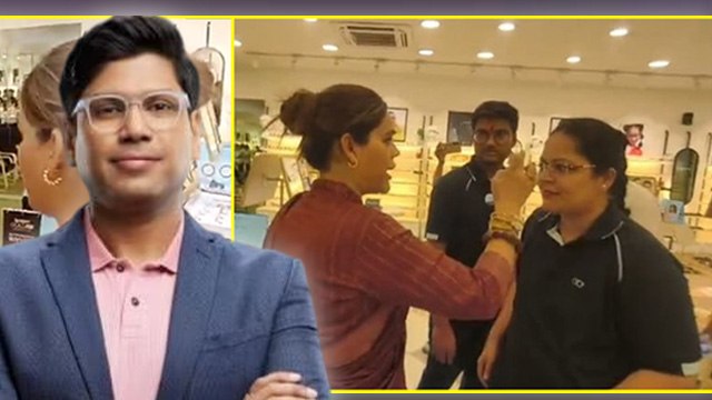 Lenskart Controversy Erupts: BJP Leader Nazia Elahi Khan Storms Mumbai Store, Applies Tilak to Staff Over Alleged Hindu Symbols Ban