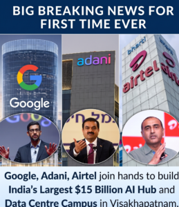 The Silicon Dawn Adani & Google Unleash $115 Billion AI Storm Over India