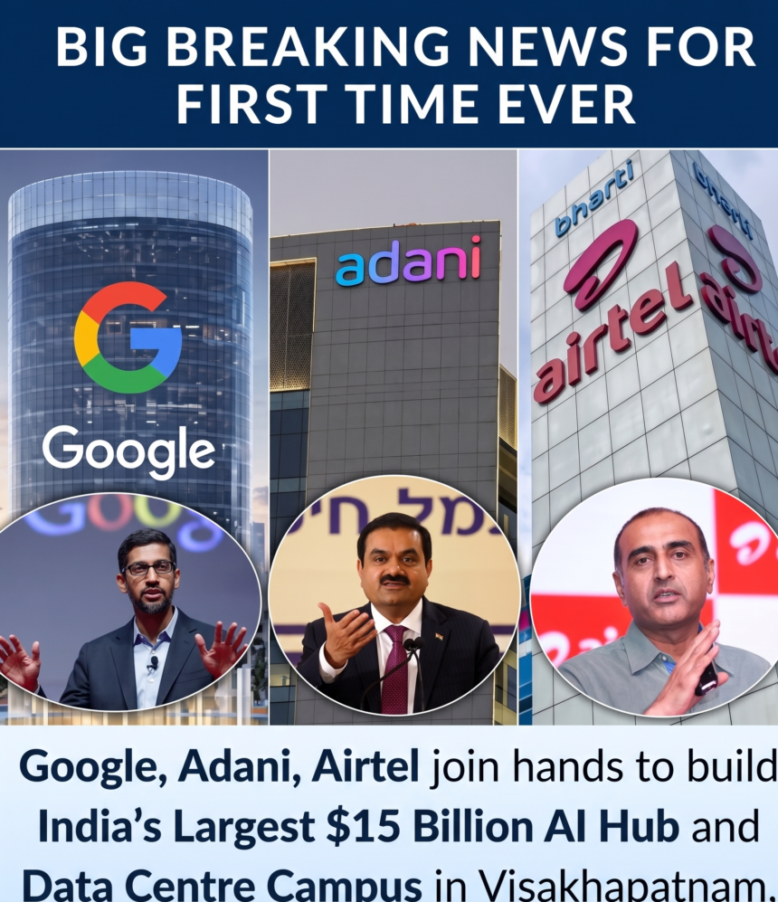 The Silicon Dawn Adani & Google Unleash $115 Billion AI Storm Over India