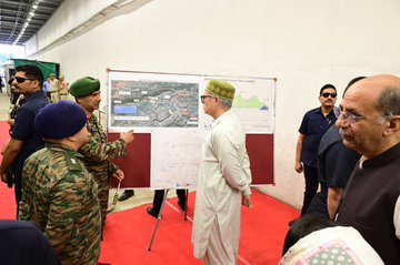 CM Omar Abdullah Reviews Strategic 2.7-km Sungal Tunnel Progress on Jammu-Poonch Highway