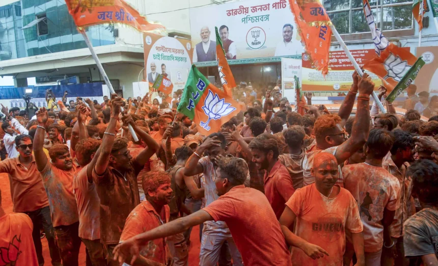 BJP’s Bengal Breakthrough: Massive 2026 Assembly Win Redraws West Bengal’s Political Map