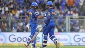 Wankhede Roars as Rohit Sharma and Ryan Rickelton Script Historic Chase: MI Defeat LSG in High-Scoring Thriller