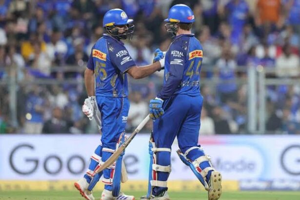 Wankhede Roars as Rohit Sharma and Ryan Rickelton Script Historic Chase: MI Defeat LSG in High-Scoring Thriller