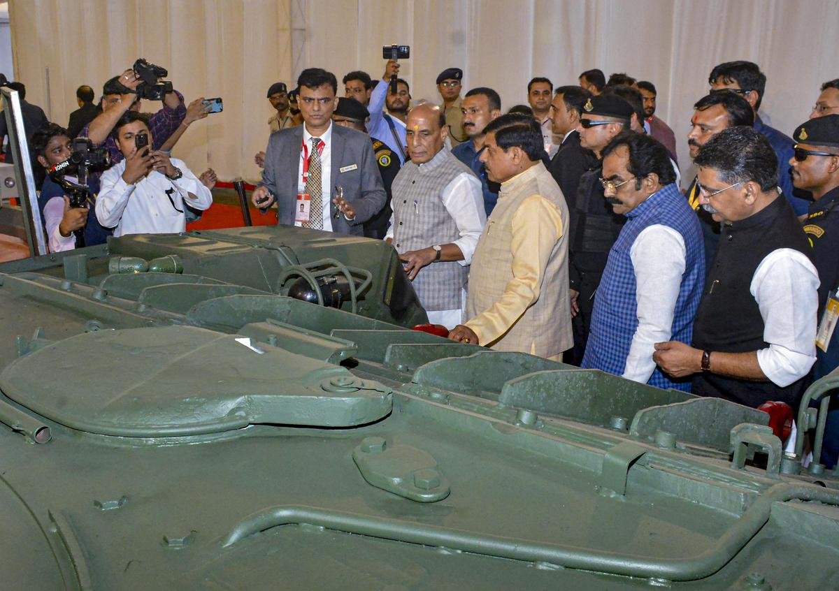 Rajnath Singh Hails Main Battle Tanks as Border ‘Iron Wall’, Launches ₹472-Crore Overhaul Hub in Jabalpur