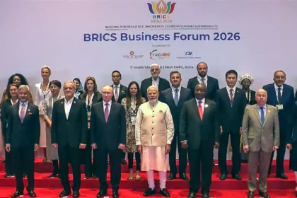 18th BRICS Summit Opens in New Delhi: Global Leaders Gather at Bharat Mandapam for High-Stakes Diplomacy