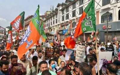 BJP Unleashes Massive Protest in Srinagar: 4 Key Failures That Stalled the Omar Abdullah Govt