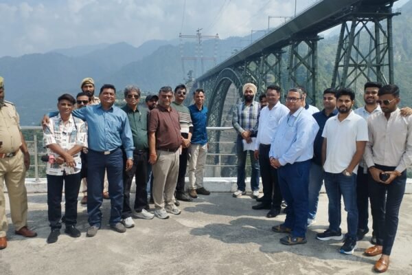 Ahmedabad Media Delegation Inspects 3 Iconic Engineering Marvels in Reasi: Chenab, Anji & Salal