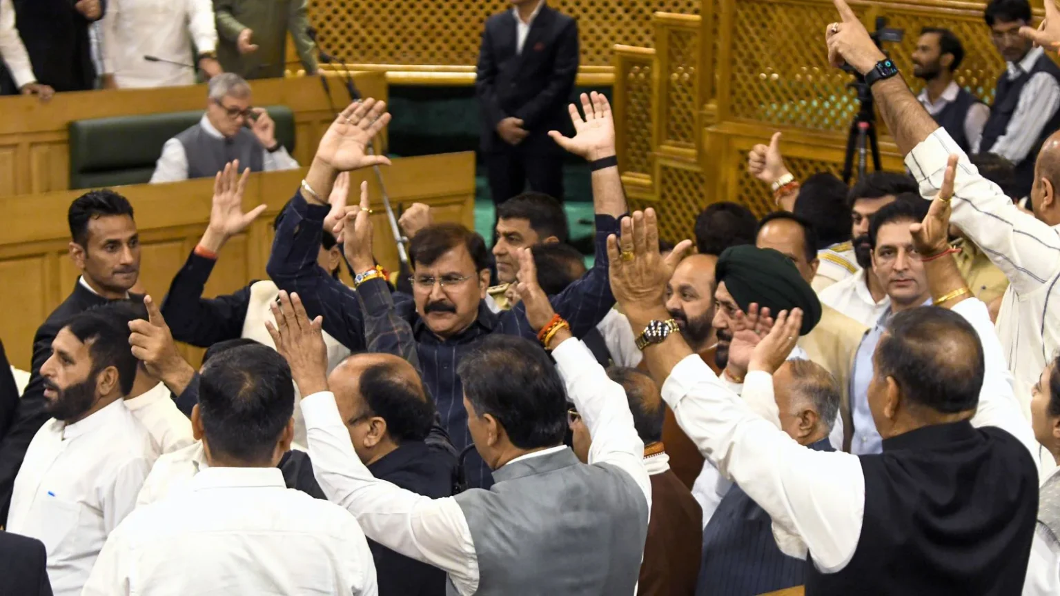 High-Voltage Drama in J&K Assembly Over Salary Hike: Omar Abdullah Pulls Back 2 Key Bills Amid Sharp BJP Pushback