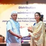 LG Manoj Sinha Hails JKPSC for Merit-Driven Era Since 2019, Hands Over Appointment Letters to 29 Police Officers