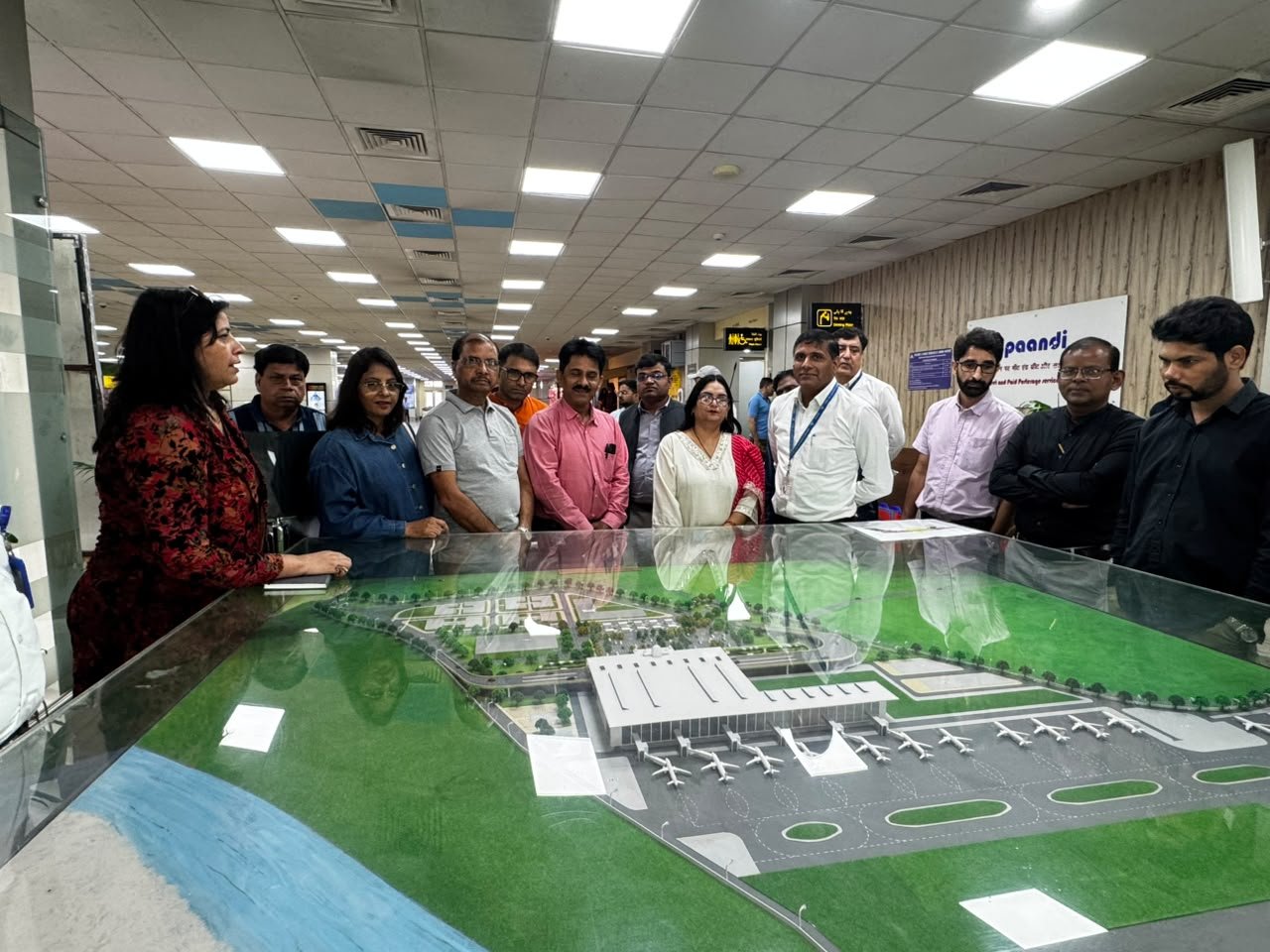 Media Delegation from Bhopal Visits Jammu: Briefed on ₹864-Cr Airport Modernization and Rapid Industrial Growth