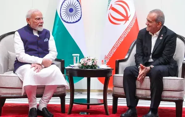 Modi Calls for West Asia De-Escalation via Dialogue, Pushes to Expand Trade Basket in Talks with Iran’s Pezeshkian