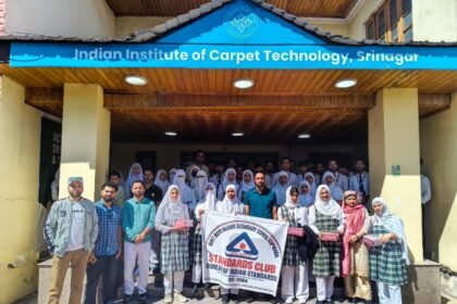 Preserving Heritage Through Science: BIS Standards Club Organises Exposure Tour for Kupwara Students to IICT Srinagar