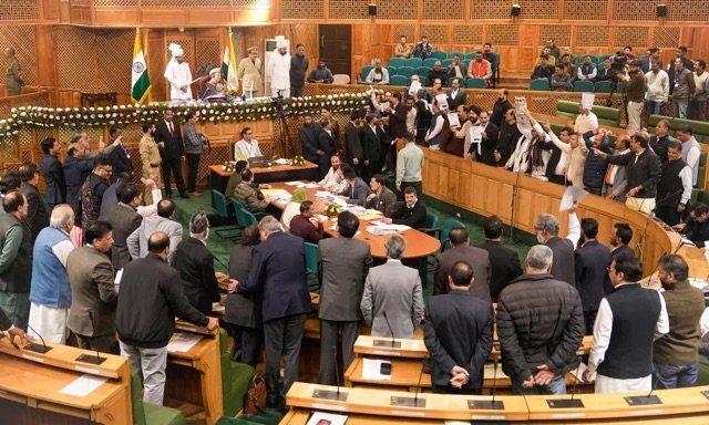 Stormy Start to J&K Assembly: BJP Storms Well Over Power Hikes and Daily-Wagers, NC Counters with Statehood Slogans