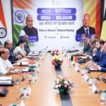 Raksha Mantri holds bilateral talks with Belgium’s Defence Minister in New Delhi