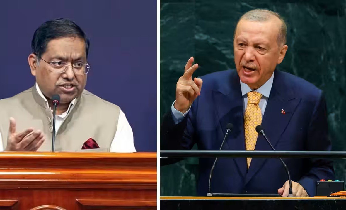 ‘No External Party Has Any Locus Standi’: India Firmly Rejects Turkish President Erdogan’s Unwarranted Kashmir Rant at UNGA